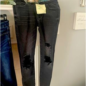 American Eagle Black Jeans Size 2